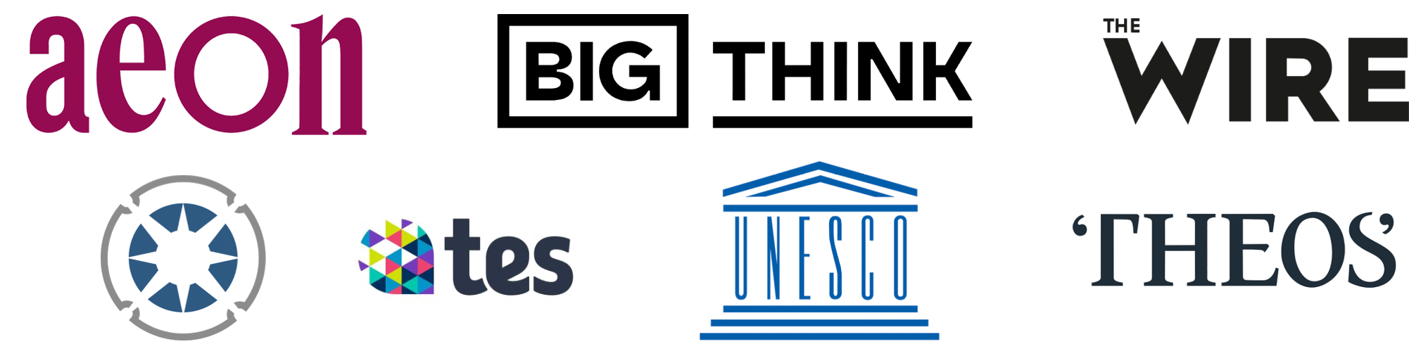 List of publication logos.